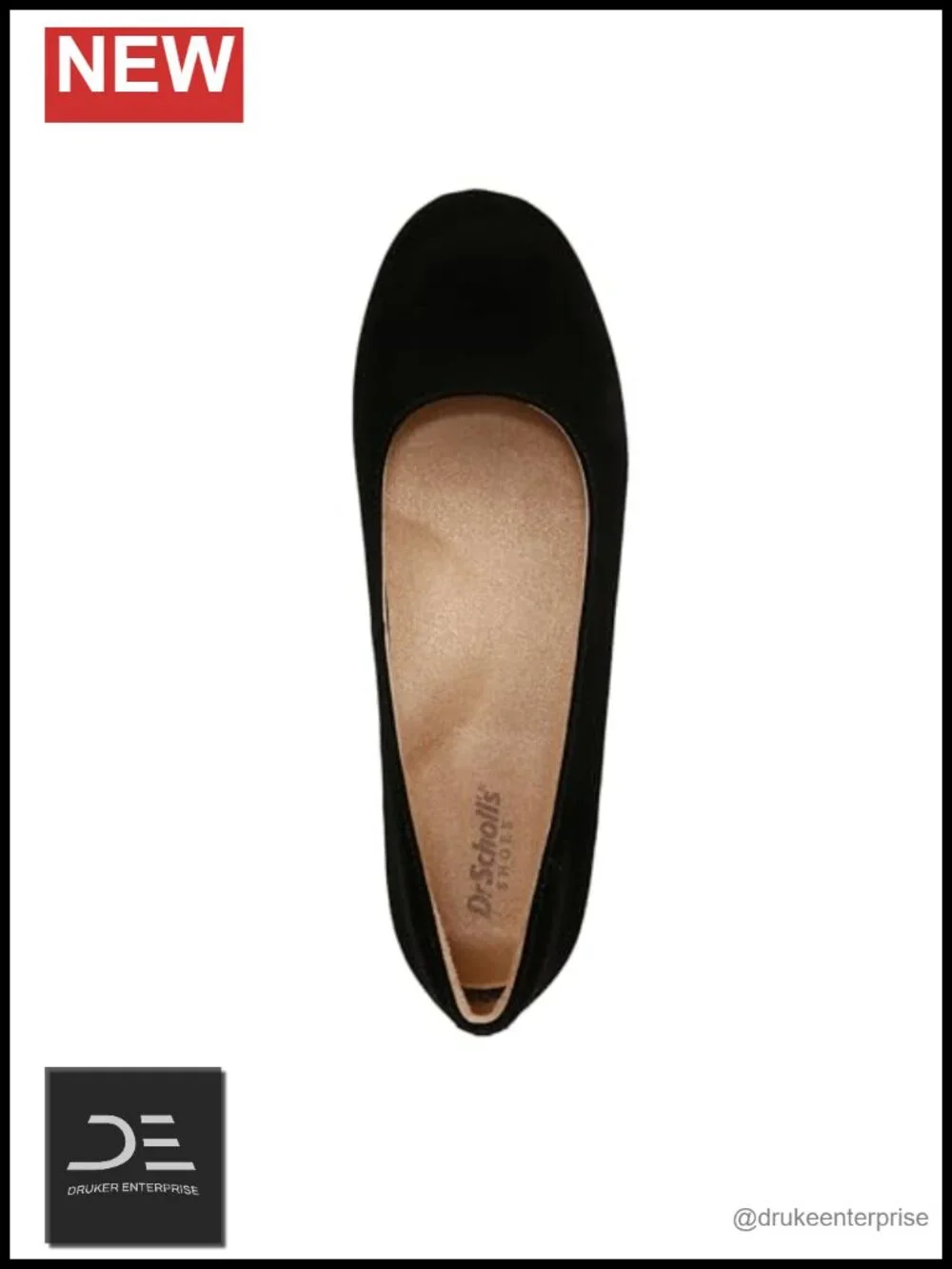 Round Toe Wedge Heel Pumps with Antimicrobial Insole